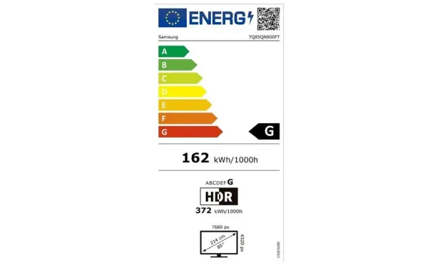 SAMSUNG Téléviseur UHD 4K SA TQ85QN900FTXXC